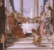 Giambattista Tiepolo The banquet of the Klleopatra France oil painting artist